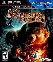 Cabela&#39;s Dangerous Hunts 2011 (Sony PlayStation 3, 2010) Missing Manual - £4.72 GBP