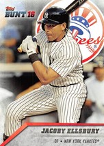 2016 Topps Bunt (PHYSICAL CARD) #173 Jacoby Ellsbury New York Yankees - £0.70 GBP