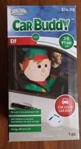 LED LIGHTED ELF CAR BUDDY AIRBLOWN INFLATABLE 3&#39; Christmas GEMMY Passenger - £21.22 GBP