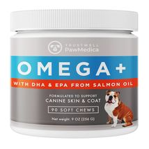 PawMedica Omega 3 for Dogs, Dog Skin and Coat Supplement for Dogs - 90 ct - £15.72 GBP