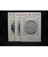Just Buttons Collector's Magazine April, May, July 1976 - $8.99