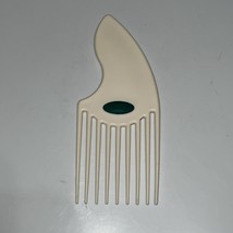 Vintage GOODY Hair PICK Lift Comb Tease WHITE w/Green Logo 80s 90s Curve... - $318.74 MXN