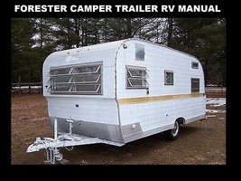 Forester Camper Trailer Manua Ls 230pg w/ Teardrop Rv Appliance Service &amp; Repair - £19.13 GBP
