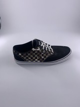 Vans Off The Wall 500714 Men’s Size 16 Checkerboard Print Skate Shoes Black - $37.36