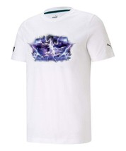 MSRP $55 Puma White Street Vintage-Inspired Tee Size XL - £14.52 GBP