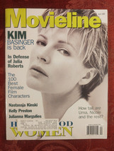 MOVIELINE magazine April 1997 Kim Basinger Nastassja Kinski Julianna Margulies - £11.01 GBP