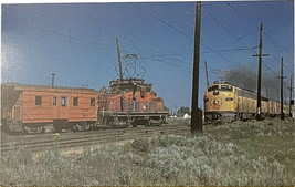 Vintage Photograph, Chicago, Milwaukee, St. Paul &amp; Pacific RR The Milwaukee Road - £7.98 GBP