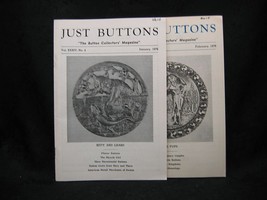 Just Buttons Collector&#39;s Magazine Jan.- Feb. 1976 - $5.99