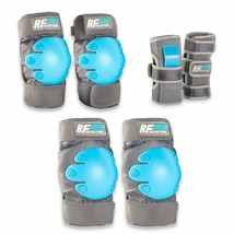 Junior Knee, Elbow, And Wrist Pads For Scooter, Skateboarding, Biking, Roller - £31.11 GBP