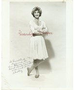 Dorothy Lister Dancer Autographed Publicity Promo Photo - £7.86 GBP