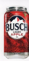 Busch Light Apple can vinyl decal window laptop hardhat up to 14&quot;  FREE ... - £2.72 GBP+