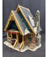 2004 Village Christmas House Cabin - Ski Chalet - 9.5 Inches Tall - 5.5 ... - $38.61