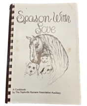 Cookbook Nashville Tennessee TN Humane Association 1980 Book Recipes - £12.45 GBP