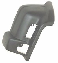 1997-2001 JEEP CHEROKEE DRIVERS SIDE FRONT BUMPER END CAP BLACK TEXTURED - $49.95