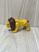 Fisher-Price Little People vintage circus lion 991 with tail - $10.29