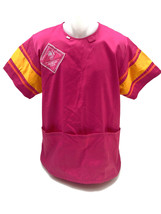 1984 Los Angeles Olympics Scrubs Top Unisex Official Staff Uniform Pink Large S4 - £16.25 GBP