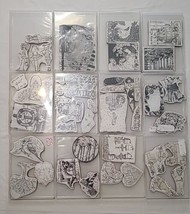 Stampin Up Foam Mounted Stamp Sets Various Themes Crafts Scrapbooking Lot Of 40 - $39.48