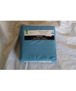 Mainstays Soft Microfiber Blue Sheet Set Queen 4 Pieces Wrinkle Resistant - £20.33 GBP
