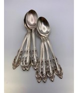 Oneida Community Silverplate SILVER ARTISTRY Oval Soup Dessert Spoons x9 - $1,293.74 MXN