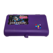 Vintage Caboodles Cosmetic Organizer Signature Travel Size 2606 Purple W/ Mirror - £18.34 GBP