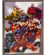 Marvel The X-Men Glossy Print 11 x 17 In Hard Plastic Sleeve - £19.65 GBP