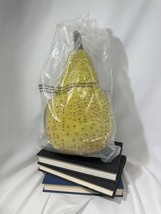 John Derian For Target 2024 Beaded Pear Pillow Thanksgiving Fall Decor 14&quot;x8”  - £28.00 GBP