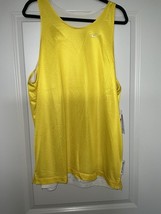 Nike Standard Issue Reversible Basketball Jersey Yellow/White-Large-DQ57... - $49.99