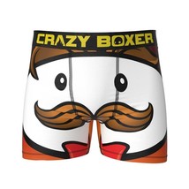 CRAZY BOXER Big &amp; Bold JULIUS PRINGLES Mustache Guy Boxer Briefs Men&#39;s NWT - $17.99
