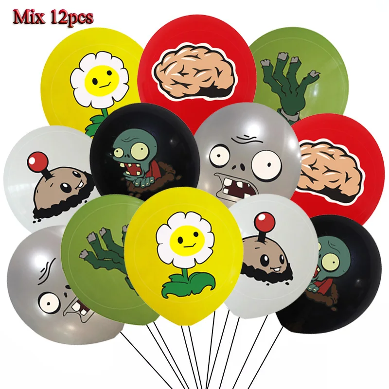 Play Plants Monster birthday party decorations balloons Play favors banners birt - £23.54 GBP
