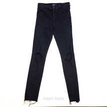 Abercrombie &amp; Fitch Simone High Rise Super Skinny Jeans 27 | 4R Black Bu... - $20.78