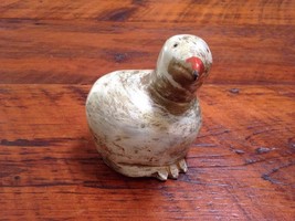 Vtg Primitive Rustic Distressed Resin Plaster Wood Sea Bird Folk Art Scu... - $36.99