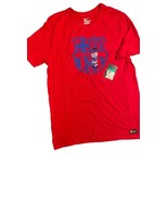 FC Barcelona Nike Soccer Shirt ~ Men&#39;s XL Slim Large L ~ Red Futbol Club - £17.98 GBP