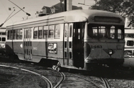 Port Authority Pittsburgh Railways PRT PAAC #1463 Streetcar Trolley Photo - £7.57 GBP