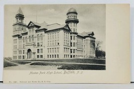 NY Masten Park High School Buffalo udb Postcard D13 - £5.59 GBP