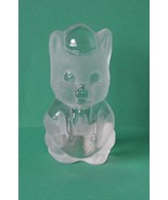 Figurine/Trinket-Viking Glass Porky Pig Figurine in Overalls - $371.19 MXN