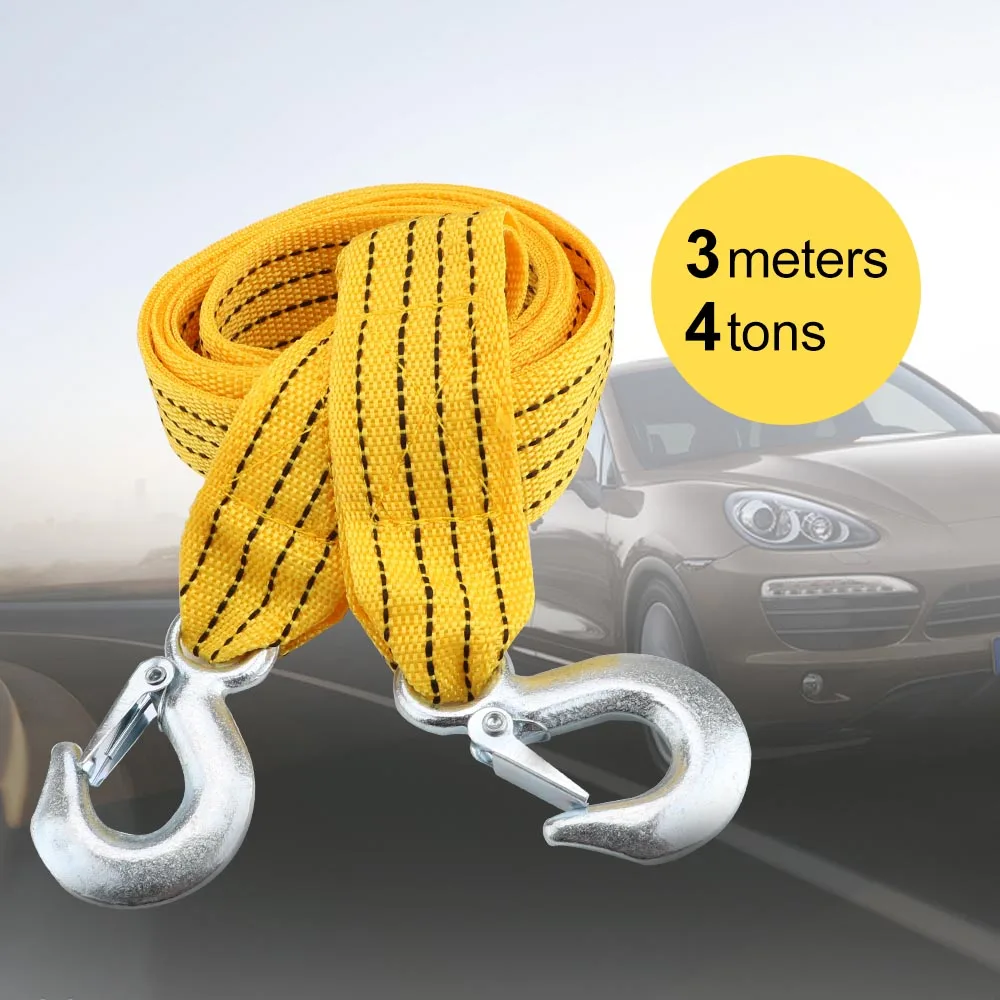 Vehicle Emergency Tow Strap Auto Towing Rope For Car Truck Trailer SUV 3... - $15.21