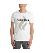 Paris 2024 Summer Olympic Games T-Shirt  Unisex Jersey Short Sleeve Tee - £15.79 GBP