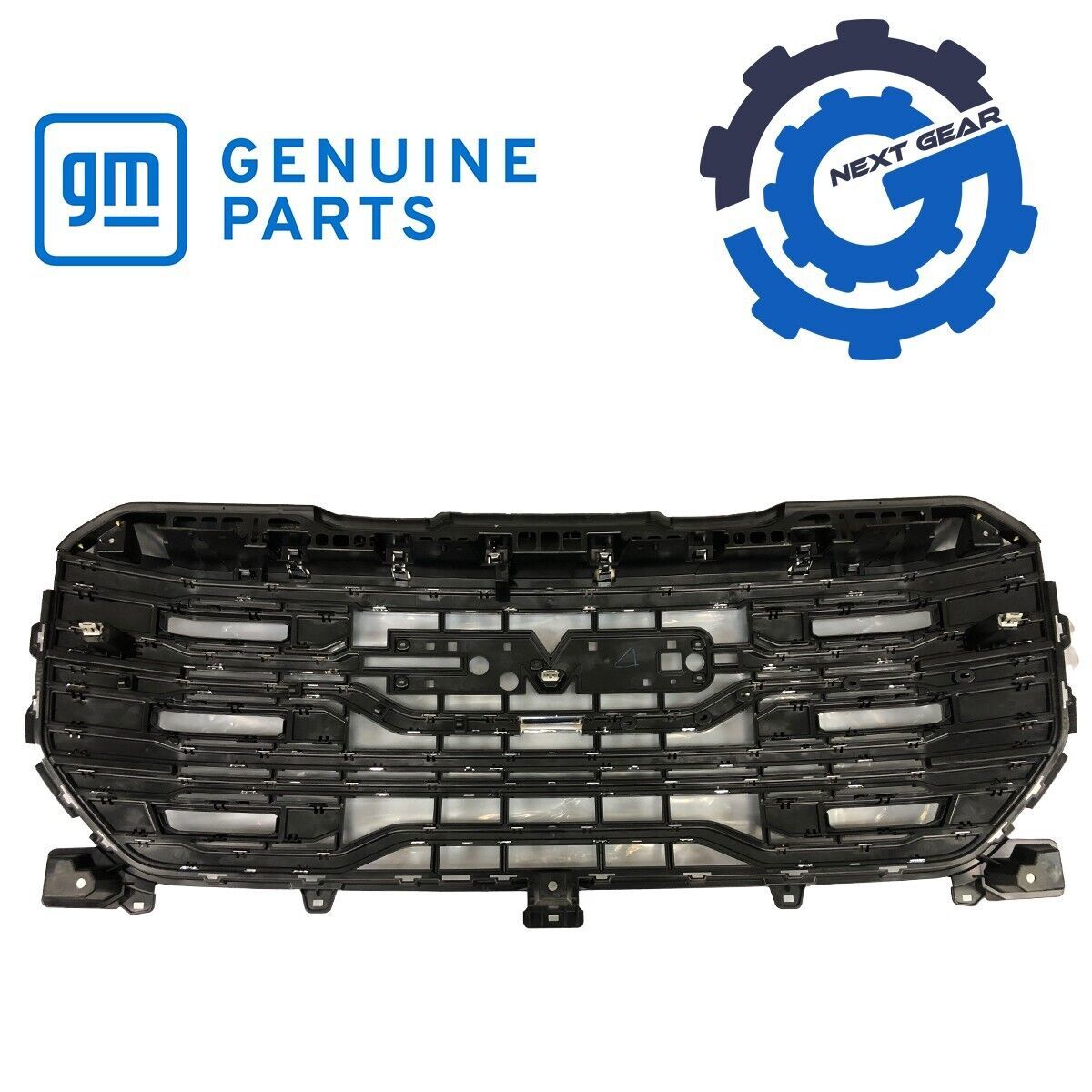 New OEM GM Grill Grille Chrome W/ Emblem 2022-2023 GMC Sierra 1500 AT4 ...