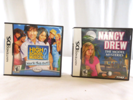 High School Musical 2 Work This Out (Nintendo DS, 2008) + Nancy Drew: The Model - £3.91 GBP