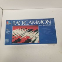 Vintage 1982 Milton Bradley Backgammon &amp; Acey Deucy Board Game, New Sealed - $24.70