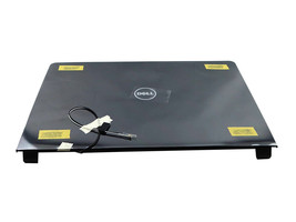 DELL INSPIRON 5458 VOSTRO 3458 LAPTOP 14&quot; LCD BACK COVER BLACK W/ HINGES... - £22.81 GBP