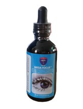 Ethos Mega Focus Drops Oral Eye Nutrition for Good Visual Health 60ml Bottle - £23.98 GBP