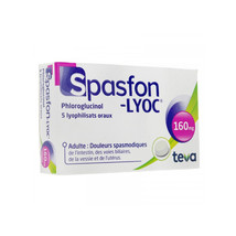 SPASFON LYOC - Phloroglucinol 160mg Sublingual Tablets - For Spasmodic Pain  - £10.97 GBP