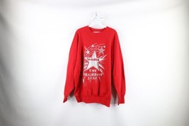 Vintage 90s Streetwear Mens XL Spell Out Grandpa The Brightest Star Sweatshirt - £27.31 GBP