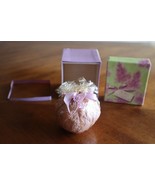 3 Vintage Avon Lilac Perfumed Guest Soaps In Original Box Small Size Ball - £7.86 GBP