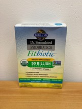 Garden of Life Dr. Formulated Fitbiotic Probiotic Supplement 20 Packets 10/24 - £14.47 GBP