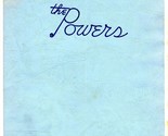 The Powers Restaurant and Fountain Menu 1950 - £14.31 GBP