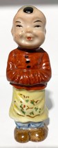 Vintage Occupied Japan Figurine Asian Man Standing Arms In Sleeves - £11.03 GBP