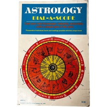 Vintage 1970 Astrology Dial A Scope Horoscope Arco Publishing Spinning Dial - $11.30