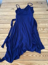 Gap NWT Women’s Wrap Tank Dress Size S Blue AN - $21.68